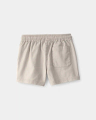 Toddler Boy Twill Shorts - Light Khaki