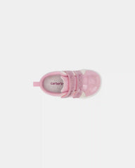 Baby Girl Every Step® First Walker Shimmer Sneakers - Pink