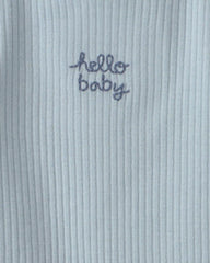 Baby Boy 7-Piece Bodysuits & Pants Set - Blue/Ivory