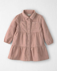 Toddler Girl Organic Cotton Corduroy Dress