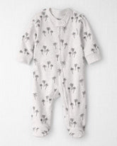 Baby Organic Cotton Sleep & Play Pajamas in Palm Trees