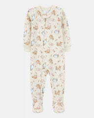 Baby Winnie The Pooh Snug Fit Cotton Footie 1-Piece Pajamas