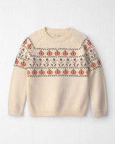 Kids Organic Cotton Fair Isle Sweater Knit Pullover