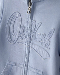 Baby Boy OshKosh Logo Zip-Up Hoodie - Blue