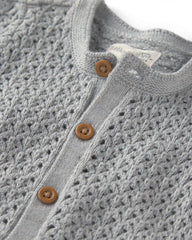 Baby Organic Cotton Sweater Knit Romper