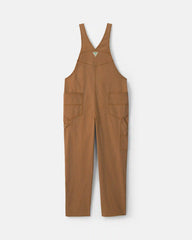 Adult Twill Overalls - Brown