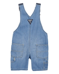 Toddler Denim Shortalls - Blue