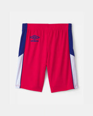 Kids Umbro England Mesh Soccer Shorts - Red/Blue/White