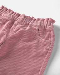 Toddler Girl Organic Cotton Pull On Corduroy Pants