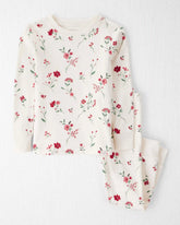 Toddler Girl 2-Piece Organic Cotton Pajamas in Rosethorn Hollow