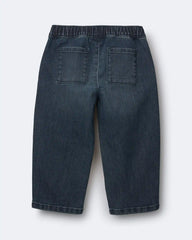 Toddler Barrel Jean in Medium Wash - Blue