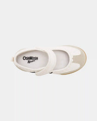 Toddler Girl Scalloped Flats - White