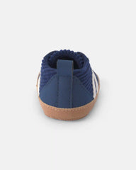 Baby Boy Striped Sneakers - Navy Blue