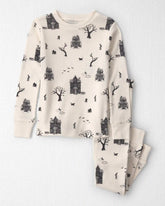 Toddler 2-Piece Organic Cotton Pajamas in Spooky Village