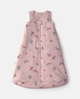 Baby Girl Woodland 2-Way Zip PurelySoftâ„¢ Wearable Blanket - Pink