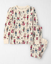 Toddler 2-Piece Organic Cotton Pajamas in Nutcracker