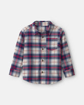Toddler Boy Plaid Long-Sleeve Button-Down Shirt