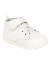 Boys Every Step® First Walker High-Top Sneakers - White
