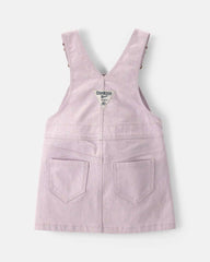 Baby Girl Twill Skirtall - Purple