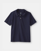 Boys Uniform Active Polo Shirt - Navy