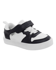 Toddler Boy Easy-On Casual Sneakers - Black/White