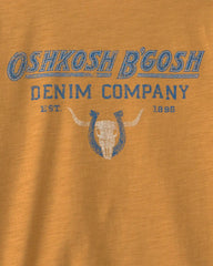 Boys OshKosh Graphic Tee - Gold