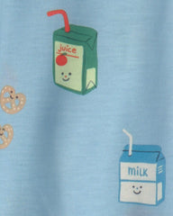 Toddler Boy Juice Box Short-Sleeve 2-Piece Pajama Set