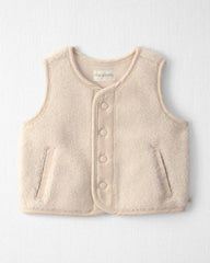 Baby Recycled Teddy Fleece Vest