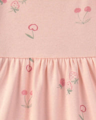 Baby Girl 2-Pack Strawberry Short-Sleeve Dresses - Pink