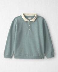 Boys Organic Cotton French Terry Polo