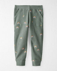 Toddler 2-Piece Organic Cotton Waffle Knit Top & Pant Set