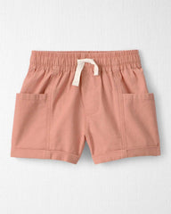 Toddler Boy 2-Piece Top & Short Set Made with Organic Cotton in Citrus Summer Print