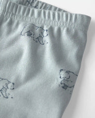 Toddler 2-Piece Organic Cotton Pajamas in Winter Bears