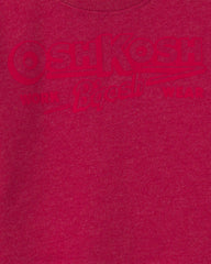 Baby Boy OshKosh Logo French Terry Pullover Sweatshirt - Red