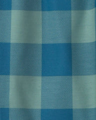 Toddler Boy Camp Short-Sleeve 2-Piece Pajama Set - Blue