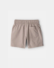 Baby Boy Woven Pocket Shorts - Taupe