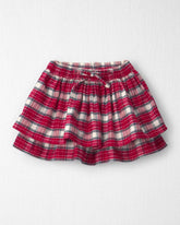Toddler Girl Organic Cotton Flannel Skirt