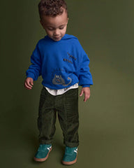 Toddler Boy Pocket Pants - Olive