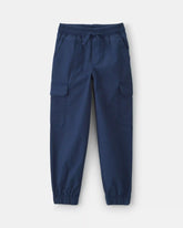 Boys Cargo Joggers - Navy Blue