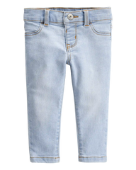 Baby Light Blue Wash Skinny-Leg Jeans