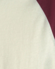Boys Color Block Long-Sleeve T-Shirt - Cream/Burgundy