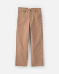 Boys Straight-Leg Pants - Khaki