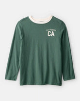 Kids Los Angeles Long-Sleeve Graphic Tee - Green