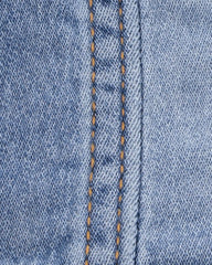Baby Girl Denim Knit-Like Jacket - Medium Wash