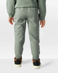 Toddler Boy Cotton Everyday Pull-On Jogger - Green