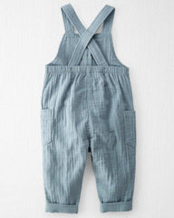 Baby Boy Organic Cotton Gauze Overall