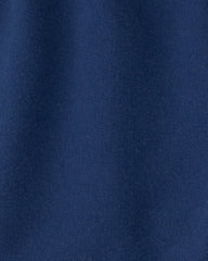 Baby Boy French Terry Shorts - Navy Blue