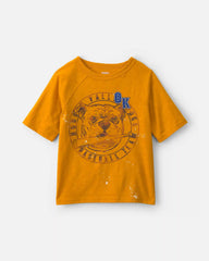 Boys 'Hudson Valley Dogs' Graphic Tee - Yellow
