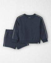 Toddler 2-Piece Organic Cotton French Terry Pullover & Short Set