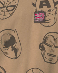 Boys ©Marvel Fleece Pullover Sweatshirt - Brown